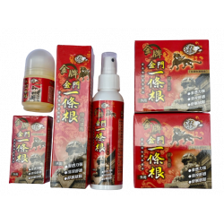 Combo thần dược xoa bóp - Nhất Điều Căn Kim Môn (2 chai xịt tinh dầu 120ml+ 2 cao tinh dầu 100ml + 2 gel lăn tinh dầu 40ml)