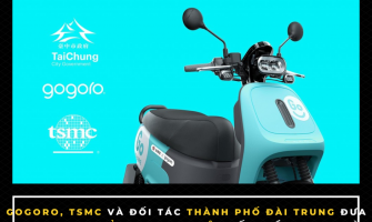 Gogoro, TSMC và đối tác thành phố Đài Trung đưa dịch vụ chia sẻ xe