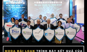 MODA Đài Loan trình bày kết quả của tiêu chuẩn an ninh mạng tại SEMICON