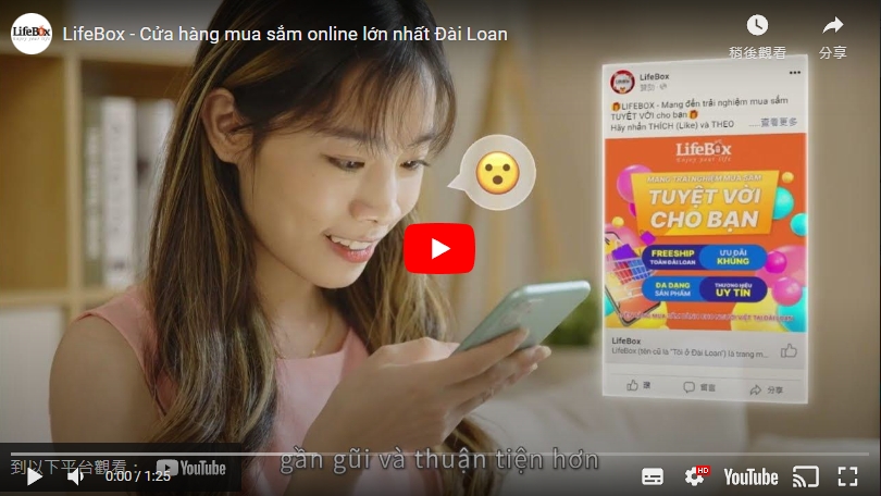 LifeBox - Cửa hàng mua sắm online lớn nhất Đài Loan