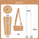 Ly trà sữa hai lớp gốm sứ EZ COOK 750ml - Bộ 2 chiếc cùng màu - Kaki Ly trà sữa hai lớp gốm sứ EZ COOK 750ml - Bộ 2 chiếc cùng màu - Kaki
