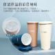 Bộ ly trà sữa hai lớp gốm sứ EZ COOK 750ml bộ 2 ly cùng màu - xanh đậm Bộ ly trà sữa hai lớp gốm sứ EZ COOK 750ml bộ 2 ly cùng màu - xanh đậm