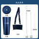Bộ ly trà sữa hai lớp gốm sứ EZ COOK 750ml bộ 2 ly cùng màu - xanh đậm Bộ ly trà sữa hai lớp gốm sứ EZ COOK 750ml bộ 2 ly cùng màu - xanh đậm