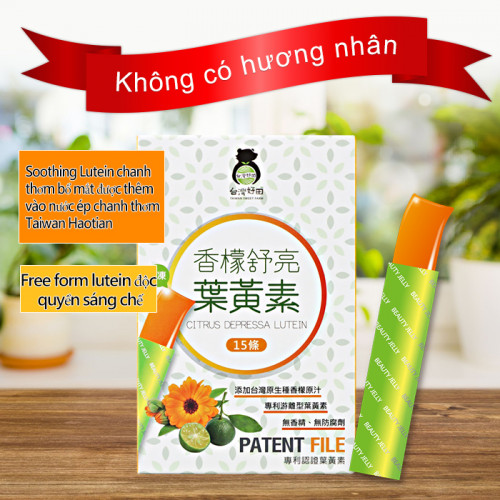 Soothing Lutein chanh thơm bổ mắt Soothing Lutein chanh thơm bổ mắt
