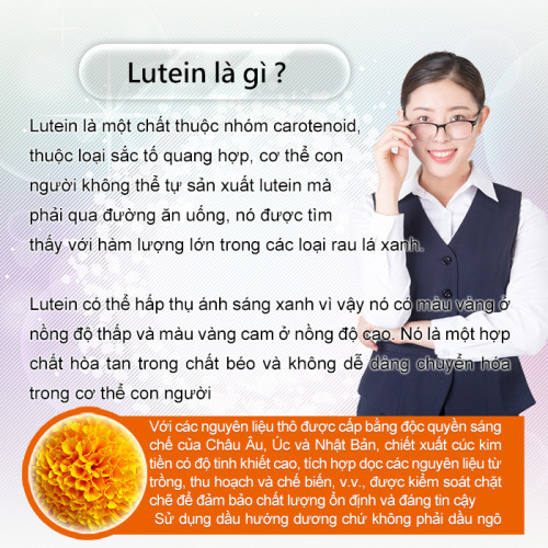 Soothing Lutein chanh thơm bổ mắt