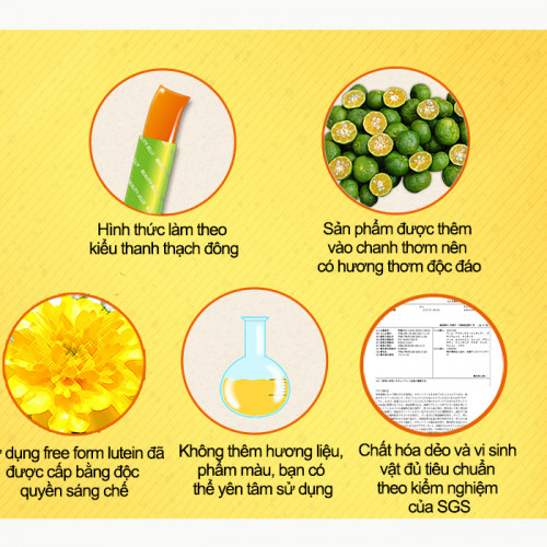 Soothing Lutein chanh thơm bổ mắt Soothing Lutein chanh thơm bổ mắt