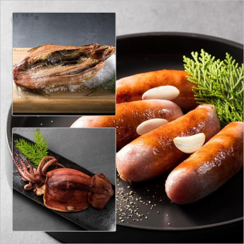 Combo hải sản A * 6 bao【TJ fish】 Combo hải sản A * 6 bao【TJ fish】