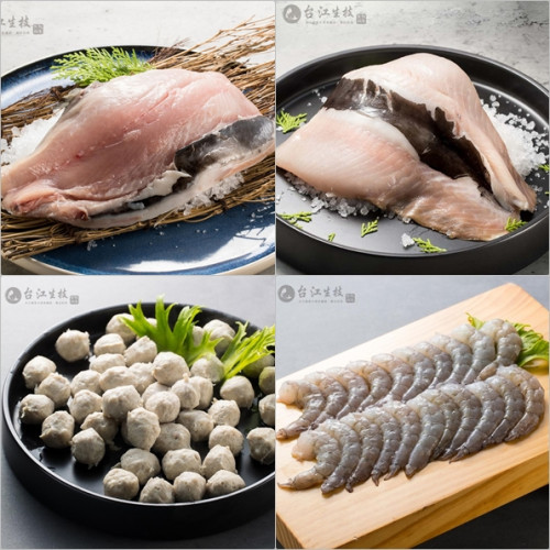 Combo hải sản B * 8 bao【TJ fish】