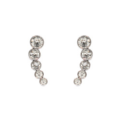 Bông tai dạng chuỗi Pha Lê lấp lánh Sparkling [Swarovski] (5528502)