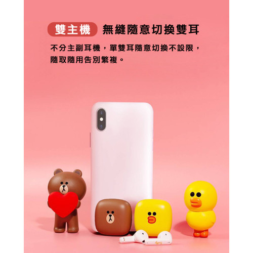 Tai Nghe Bluetooth Không Dây Line Friends TWS LFT09