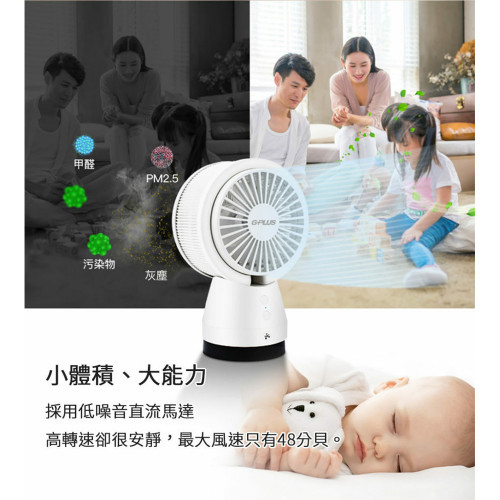 Quạt lọc không khí mini Gplus FA-C001